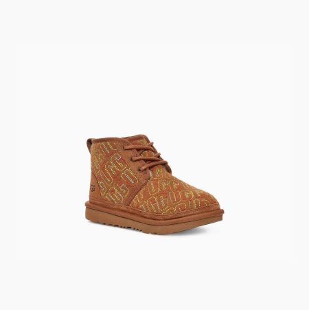 UGG Neumel II Graphic Stitch - Boots Barn - Brune (NO-T459)